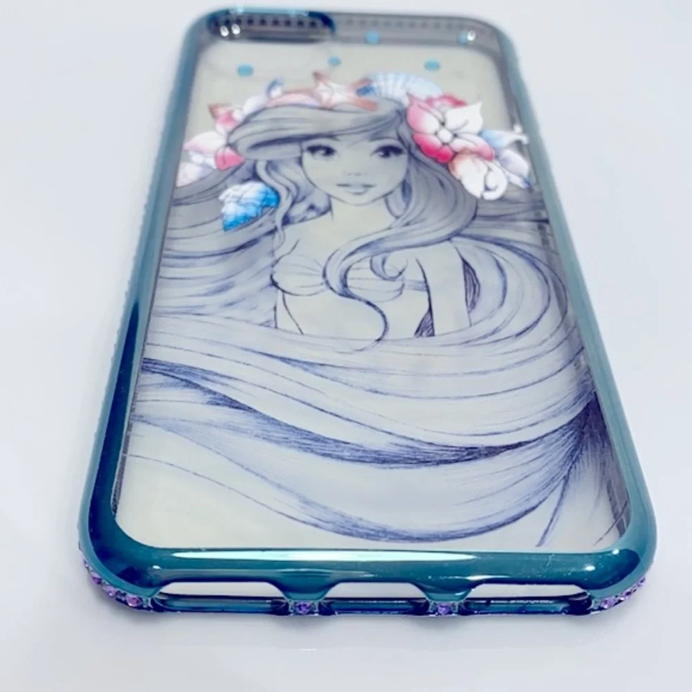 DISNEY D-TECH 'Ariel - Little Mermaid' iPhone 7/6/6S Soft Clear Phone Cover